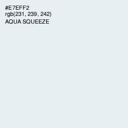 #E7EFF2 - Aqua Squeeze Color Image